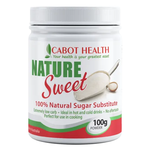 CABOT HEALTH NATURE SWEET TABLE TOP SWEETENER 100g
